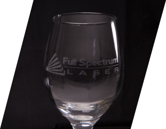 CO2 Laser Glass Etching - Full Spectrum Laser